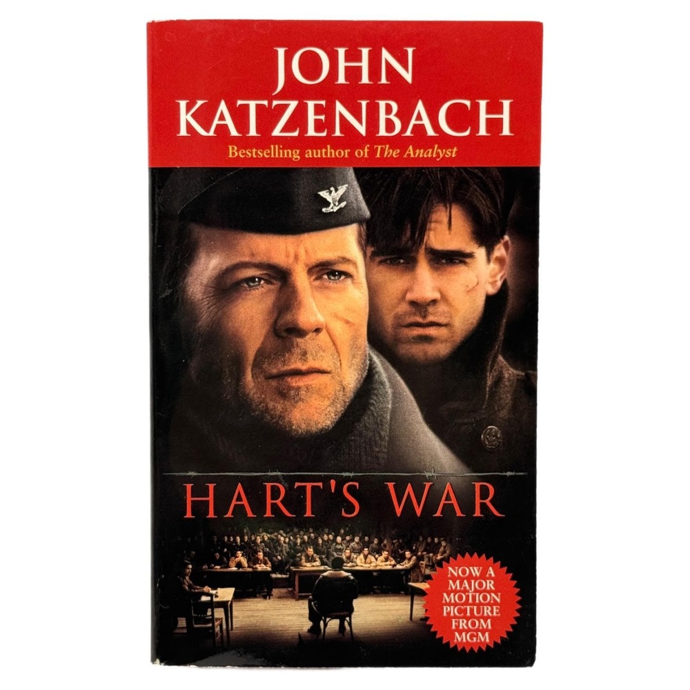 Hart's War John Katzenbach WWII‎ Historical Fiction Thriller Paperback 2000